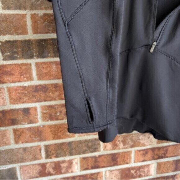Lululemon * Always Alert 1/2 Zip Black 8 - Picture 13 of 15